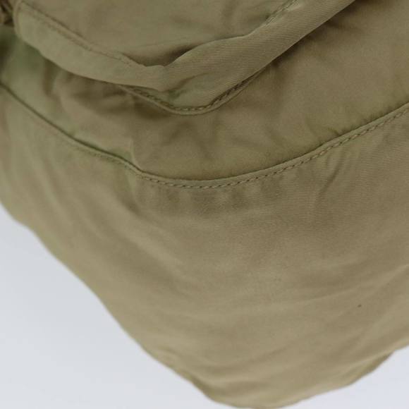PRADA Shoulder Bag Nylon Beige Auth 79150 - Picture 11 of 16